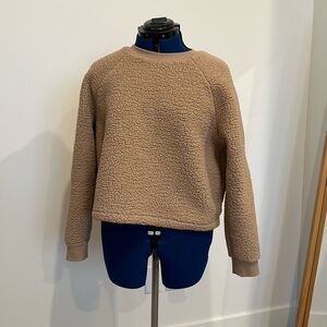 Women’s Banana Republic Cropped Teddy Crewneck